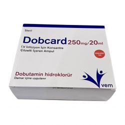 Добутамин Добкард Dobcard (dobutamine) р-р д/ин амп 250мг/20мл в Саратове и области фото